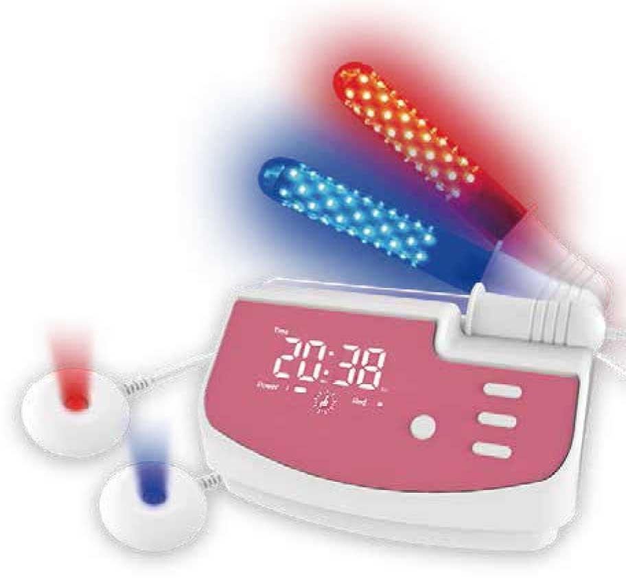 Aparat fototerapie LED ginecologic profesional — lumină roșie & albastră (LED-GY)